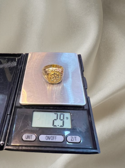 18k fashion ring 